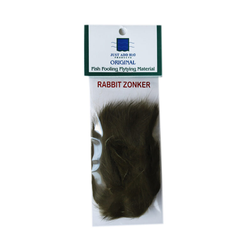 KKWEZVA 8Pcs Rabbit Fur Hare Zonker Stripes For Fly Tying Material Production St