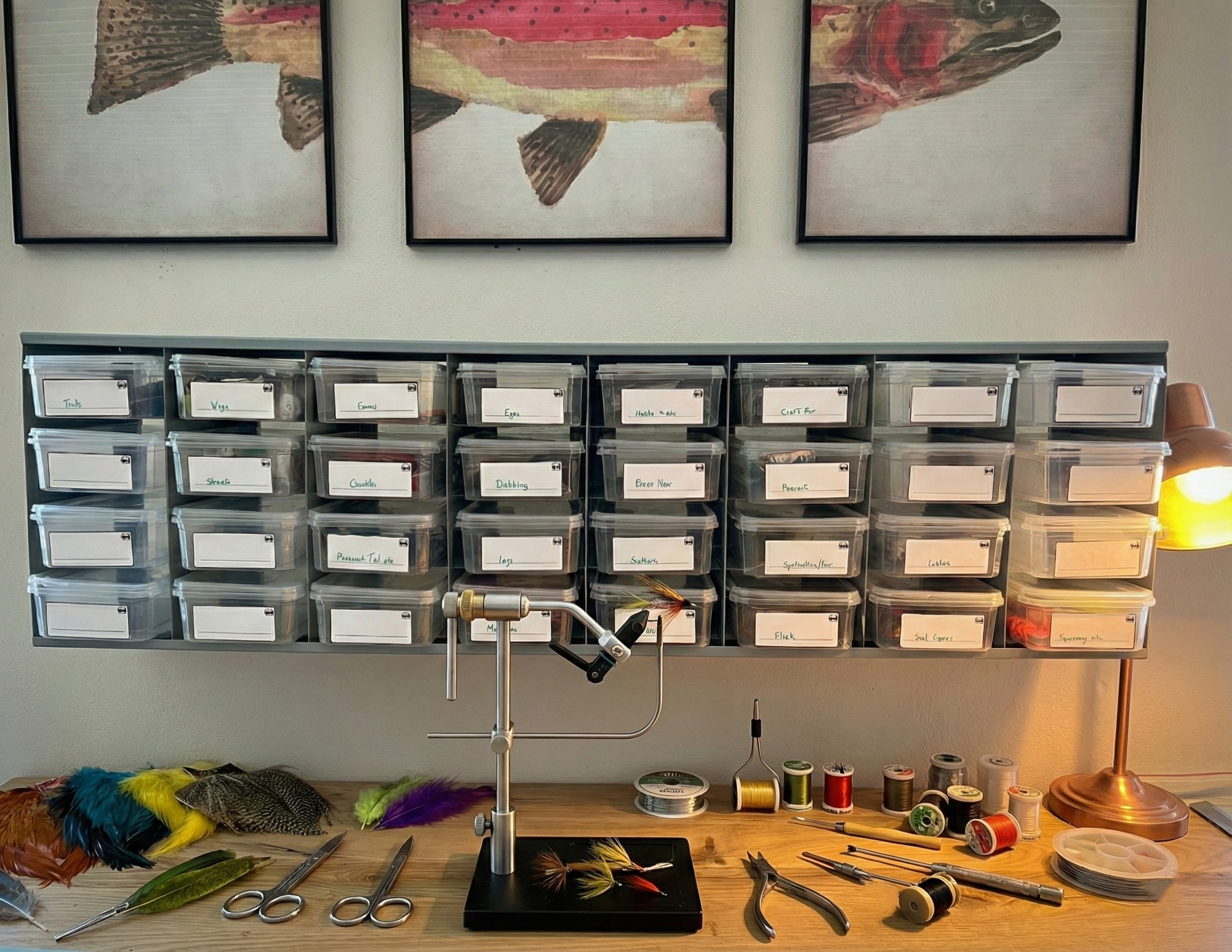 Reel Tidy Tying System