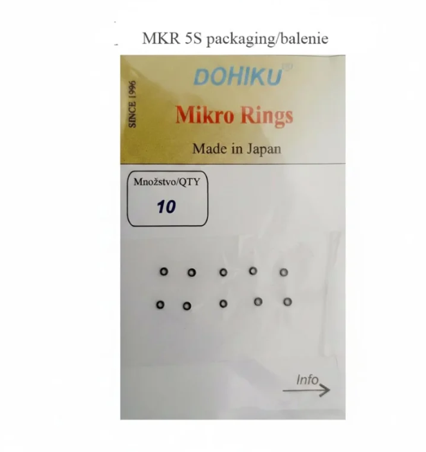Dohiku Micro Tippet Rings 1.3mm